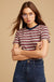 striped tee