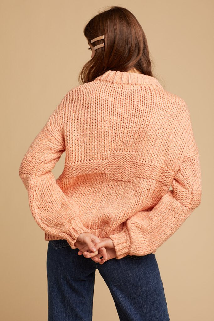 Peach Ventura Sweater