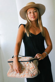 Pool Trippy Swirl Puffy Cooler Bag