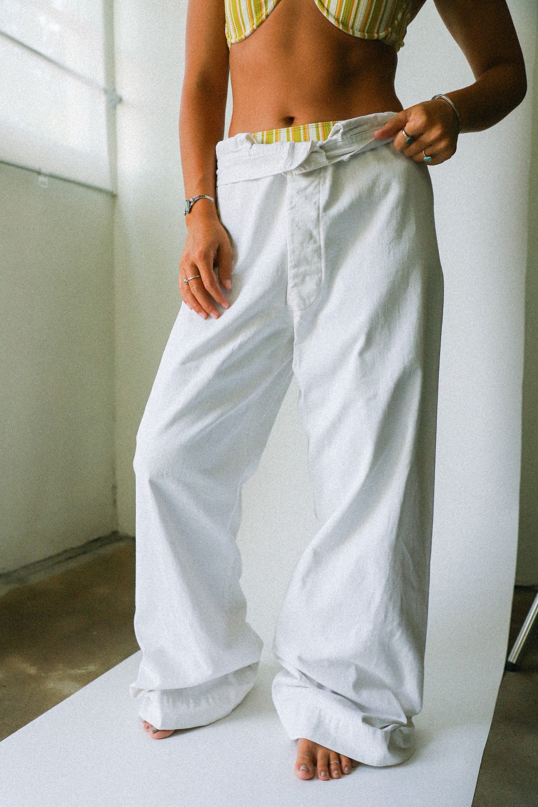 White Sailor Pant