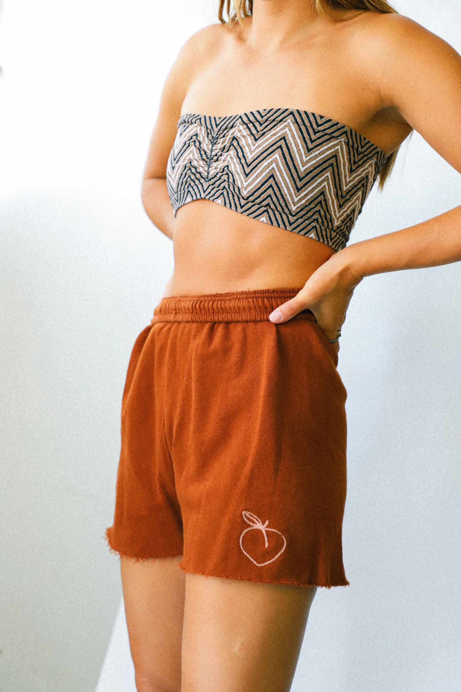 Prism X Large Lemonade Brown Peach Short