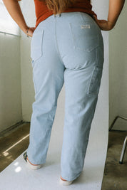 Smoke Blue Carpenter Drill Pant