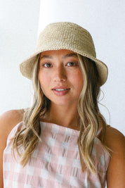 Natural Summer Bucket Hat