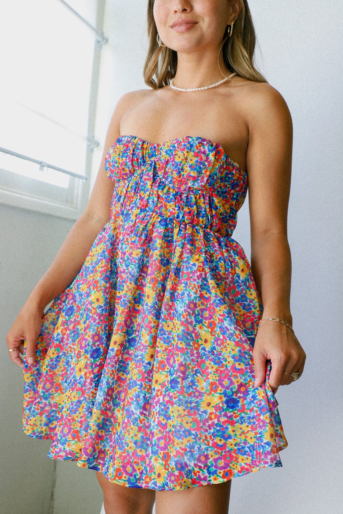 knee length dresses for ladies Sasha Mini Dress – Prism Boutique