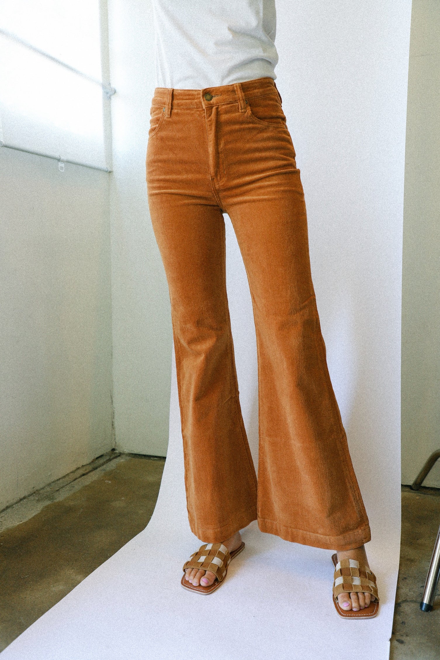 Tan Cord Eastcoast Flare