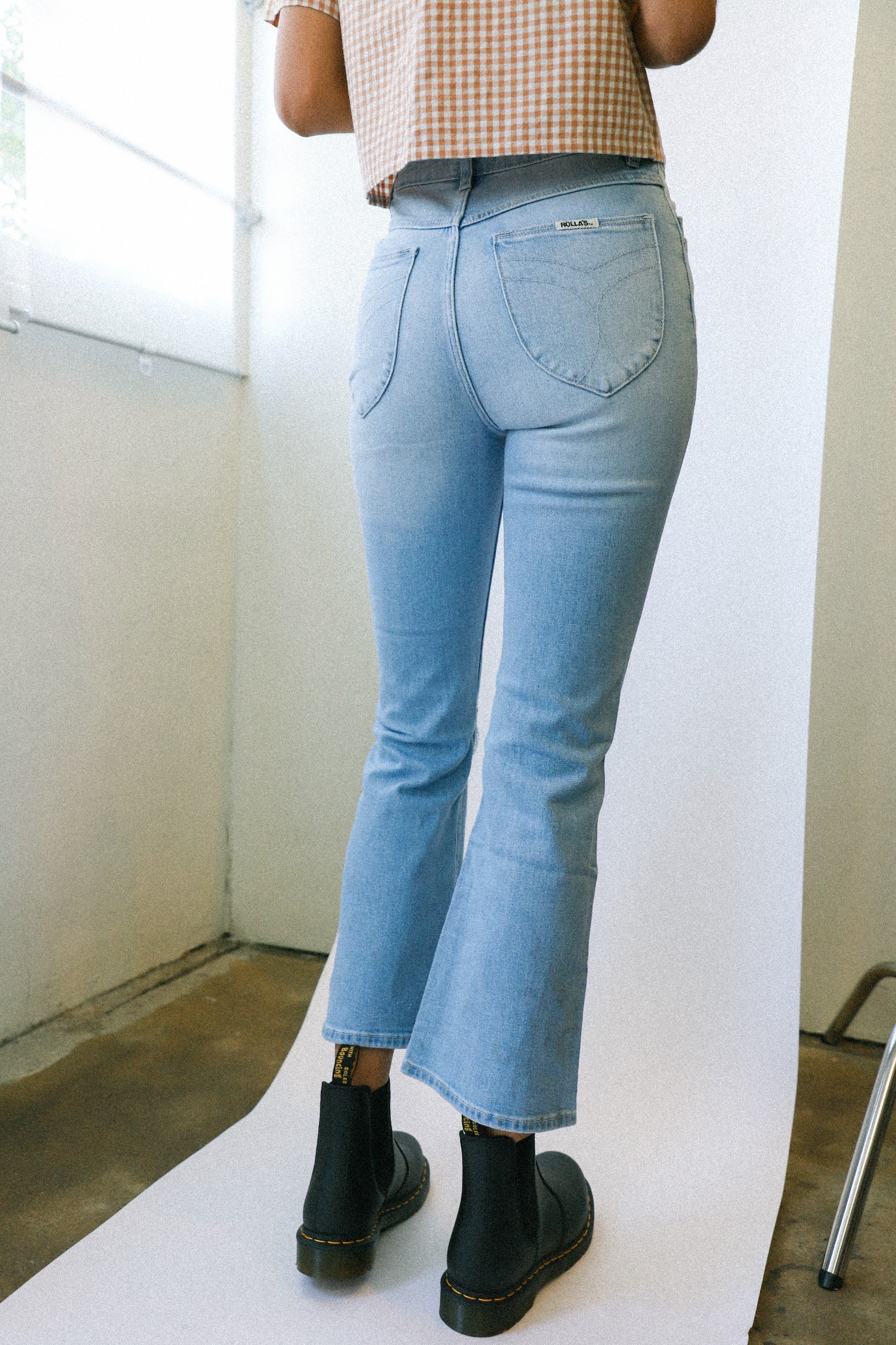 Bluebird Dusters Bootcut Crop