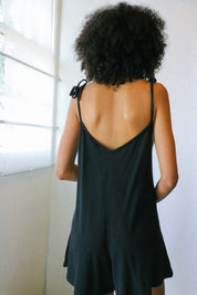 Black Sespe Short Romper