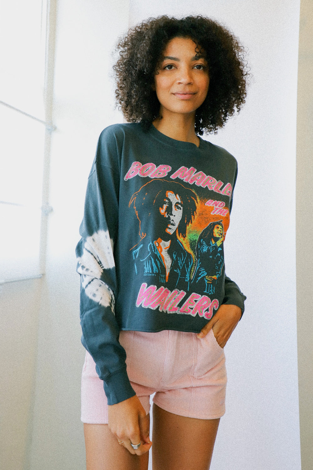 Bob Marley Could You Be Loved Oversized L/S Tee