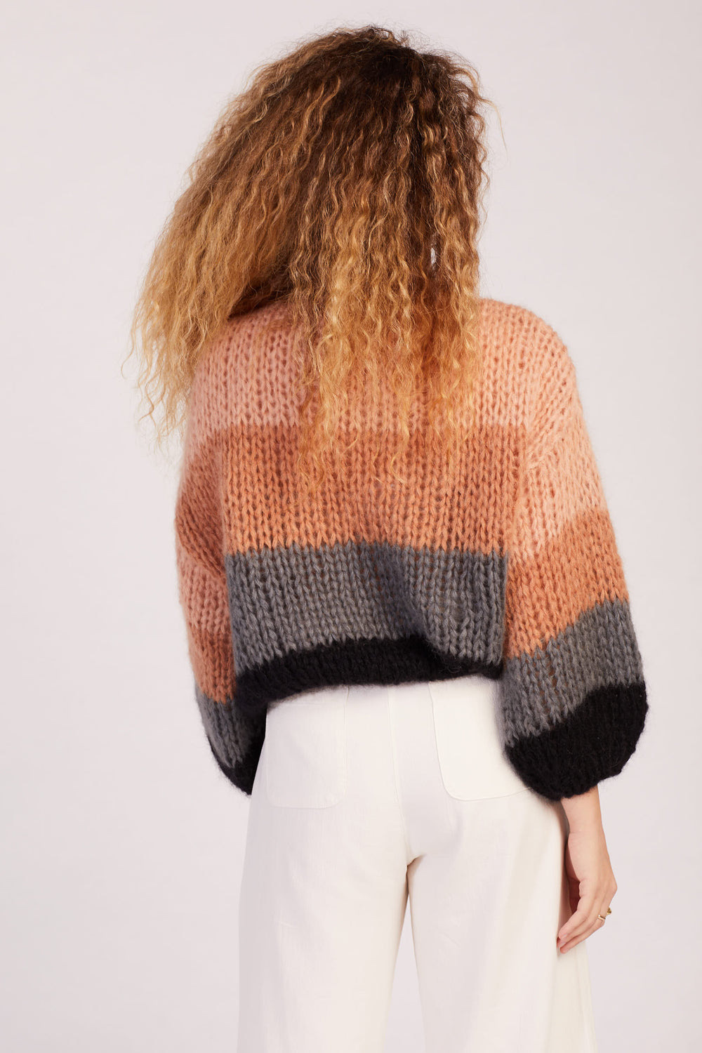 Color Block Big Sweater