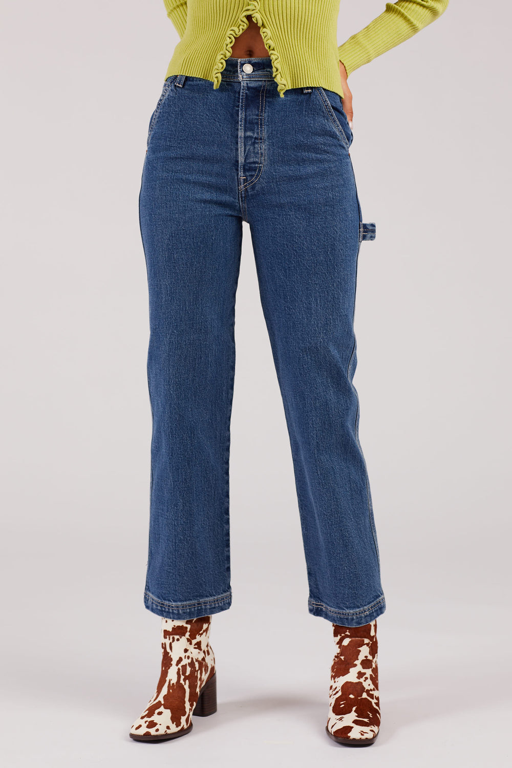 Nine To Five Ribcage Utility Jeans