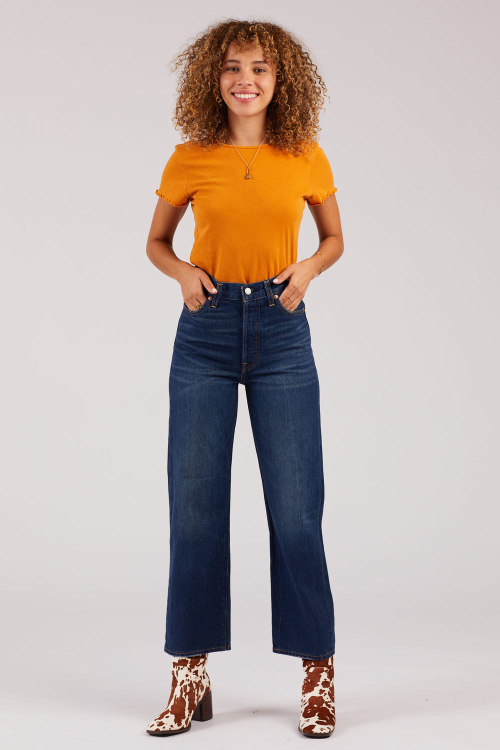 Standing Steady Ribcage Straight Jeans