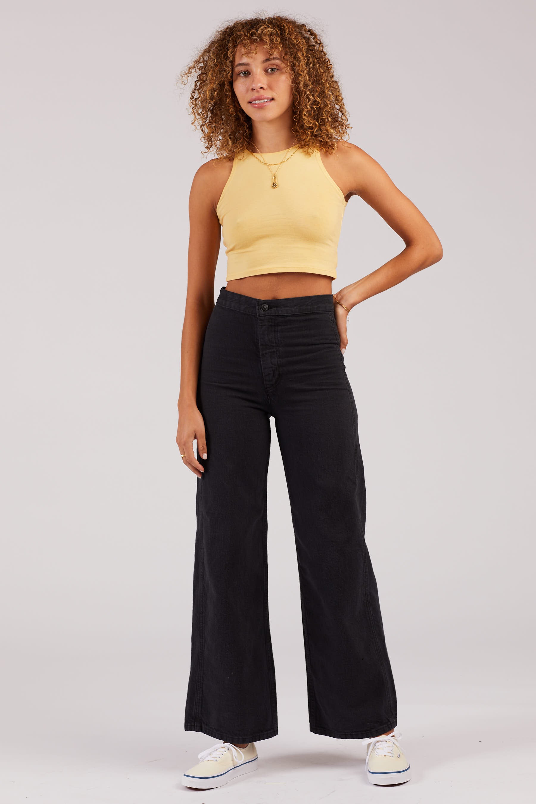 Eclipse Mineral Ribcage Wide Leg