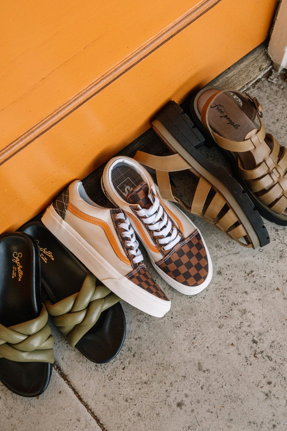 Mixed Utility Checkerboard Old Skool Prism Boutique