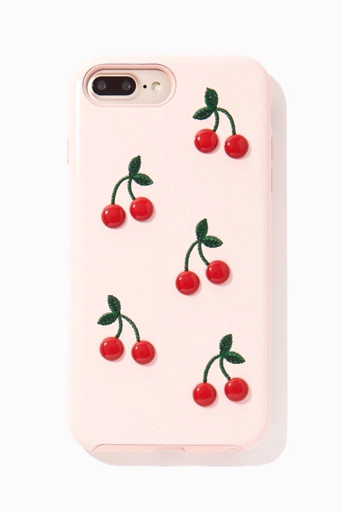 Patent Cherry iPhone Case