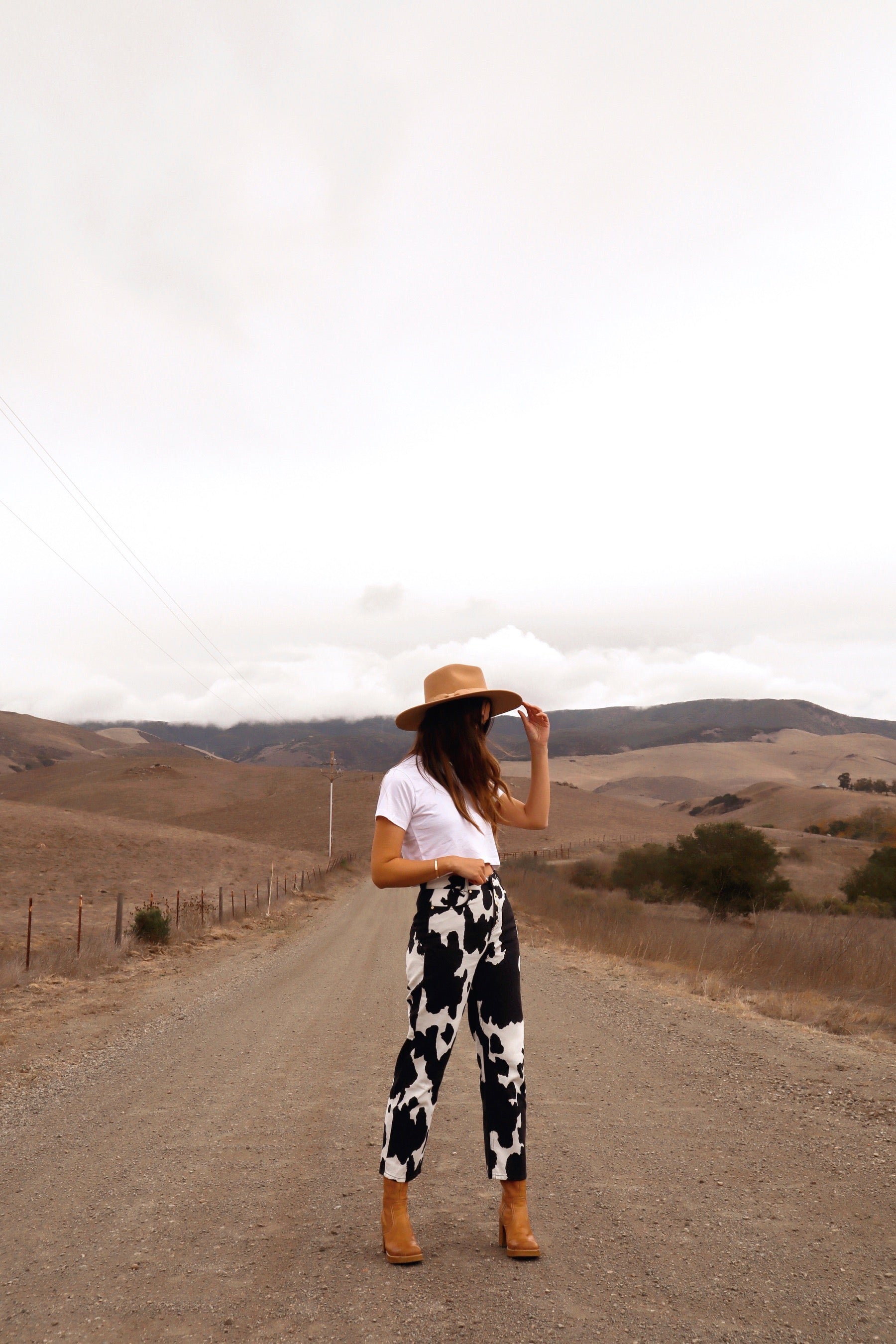 Cow Print Jessie Pants