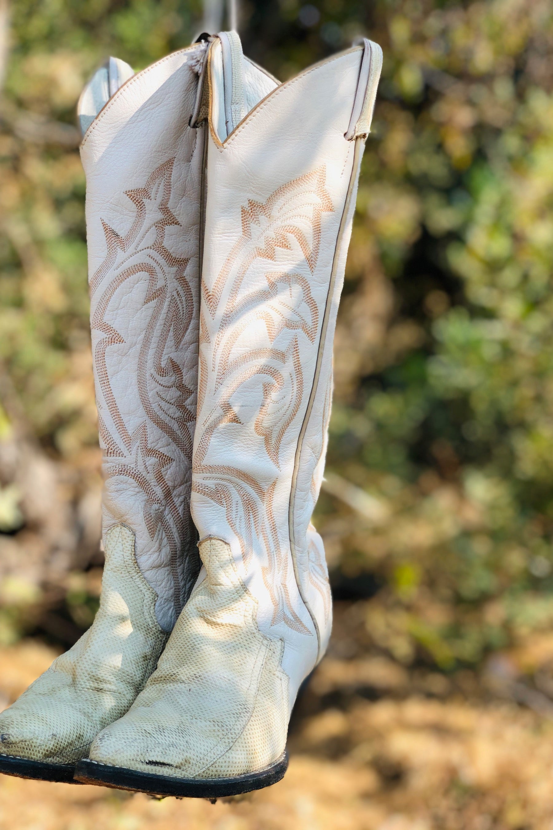 Creme Flatlands Boot