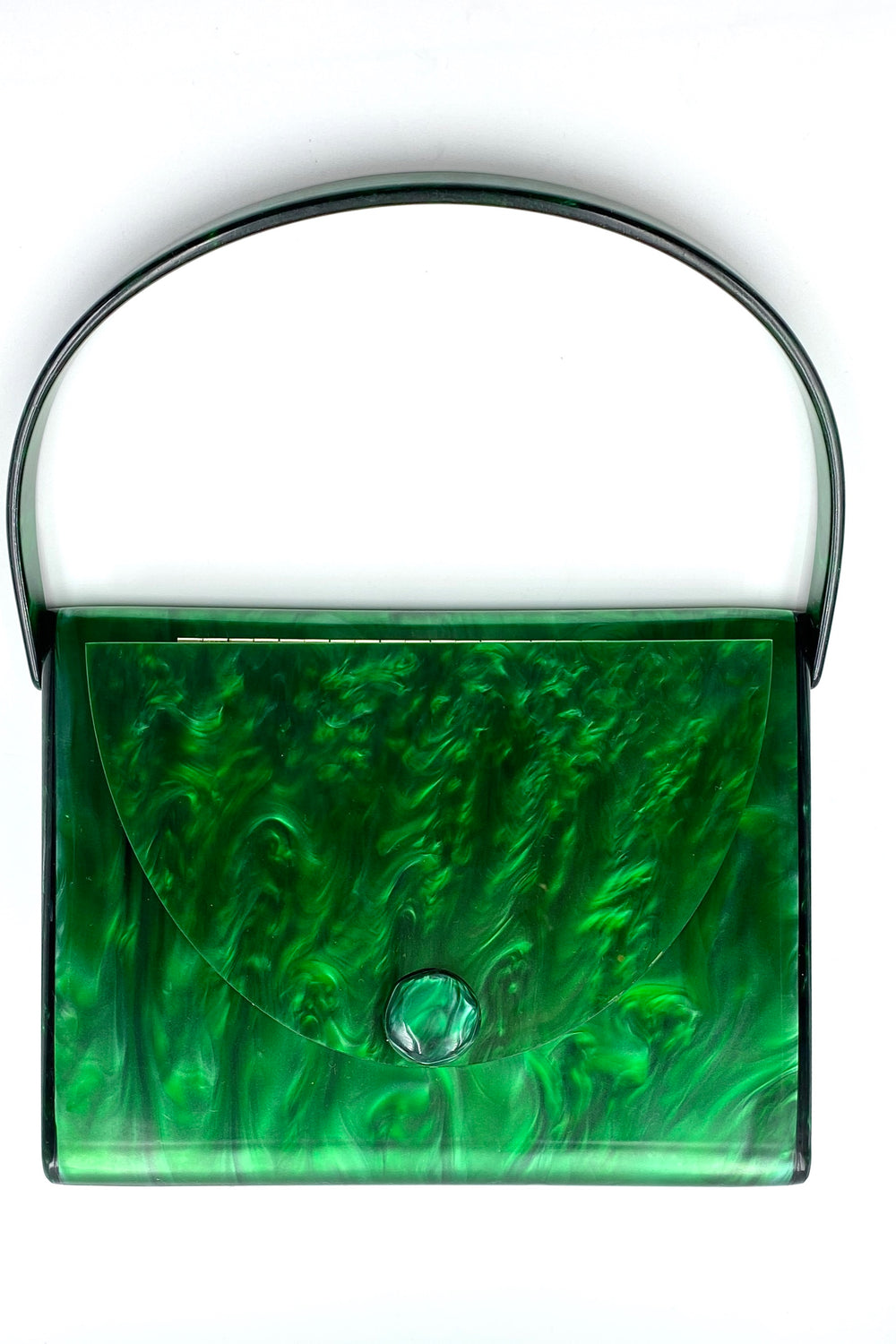 Green Acrylic Tortoise Bag
