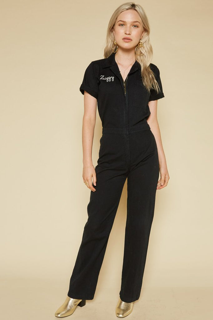 Black Stardust Coveralls