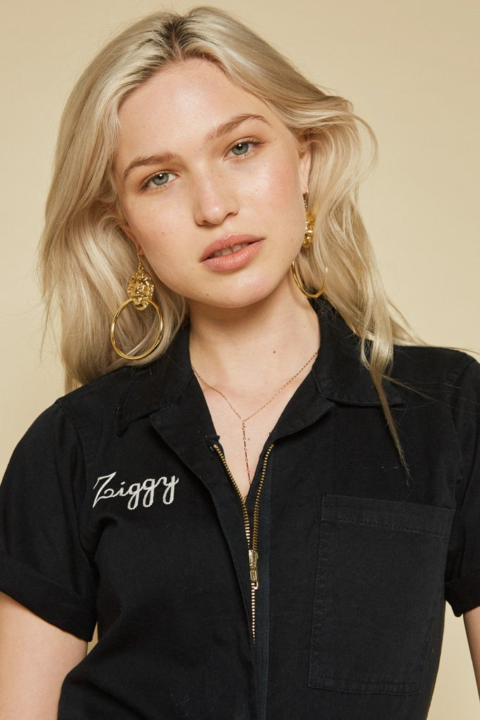 Black Stardust Coveralls