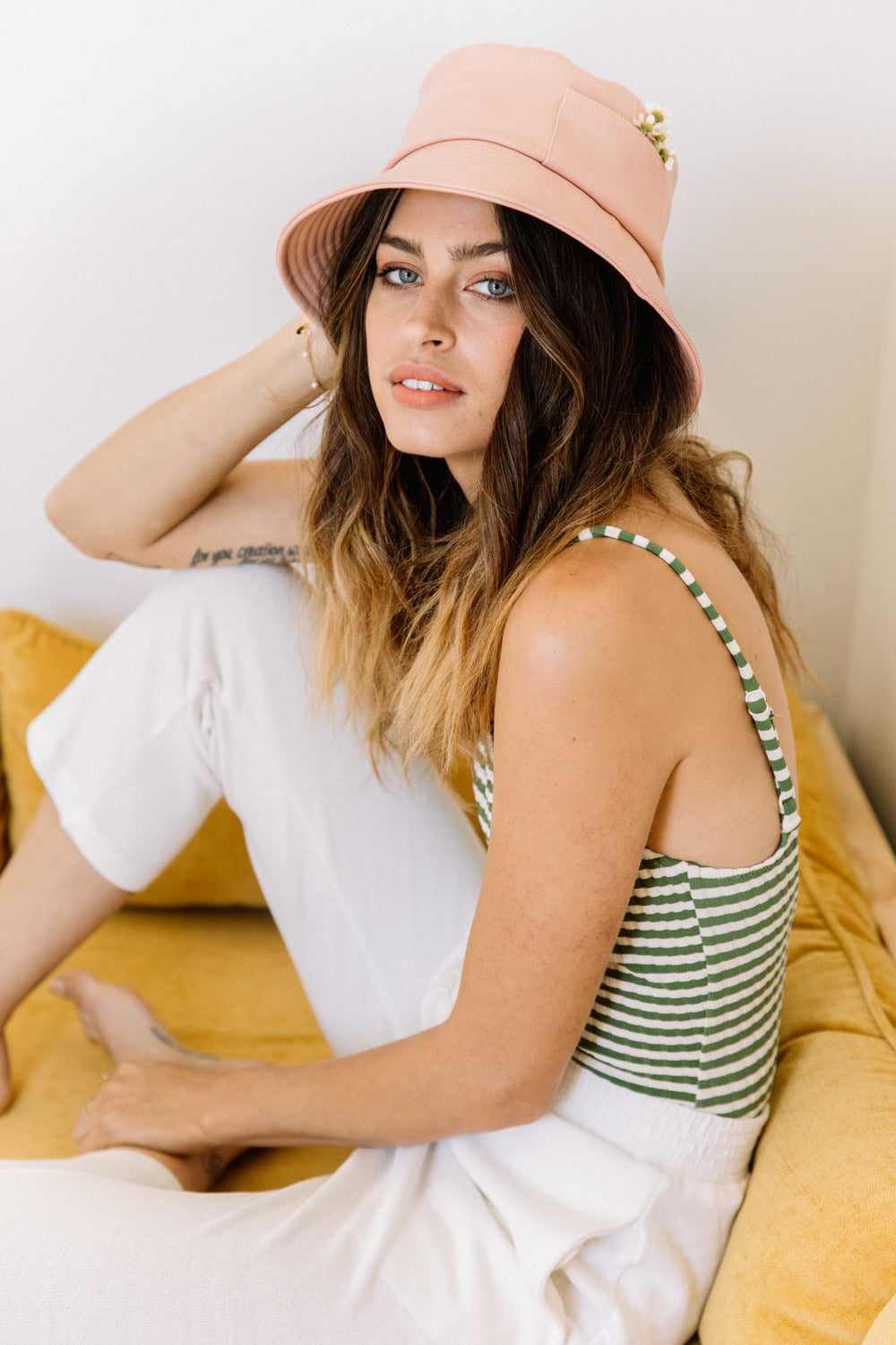 Pink Wave Bucket Hat