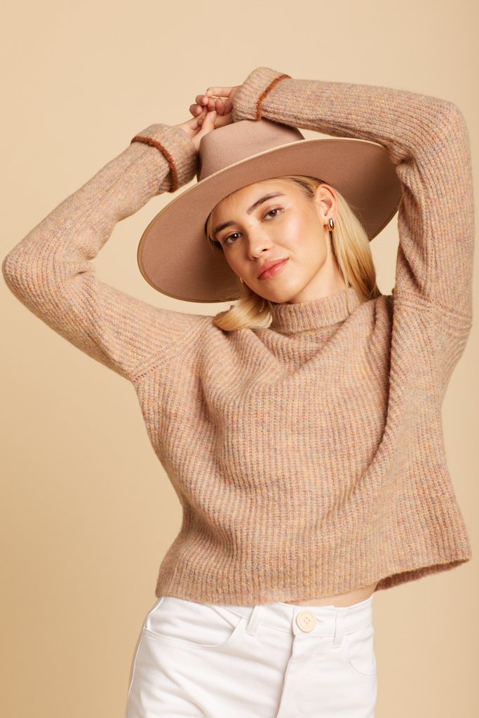 Soft Pink Vesta Sweater