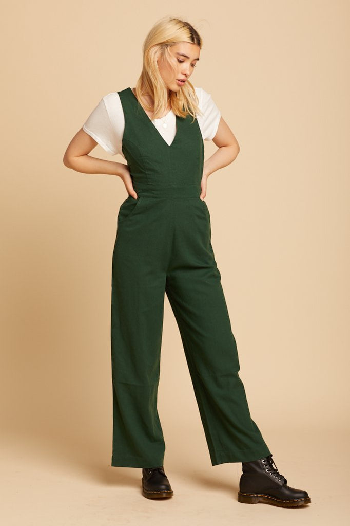 90s Green Old Mate Jumpsuit
