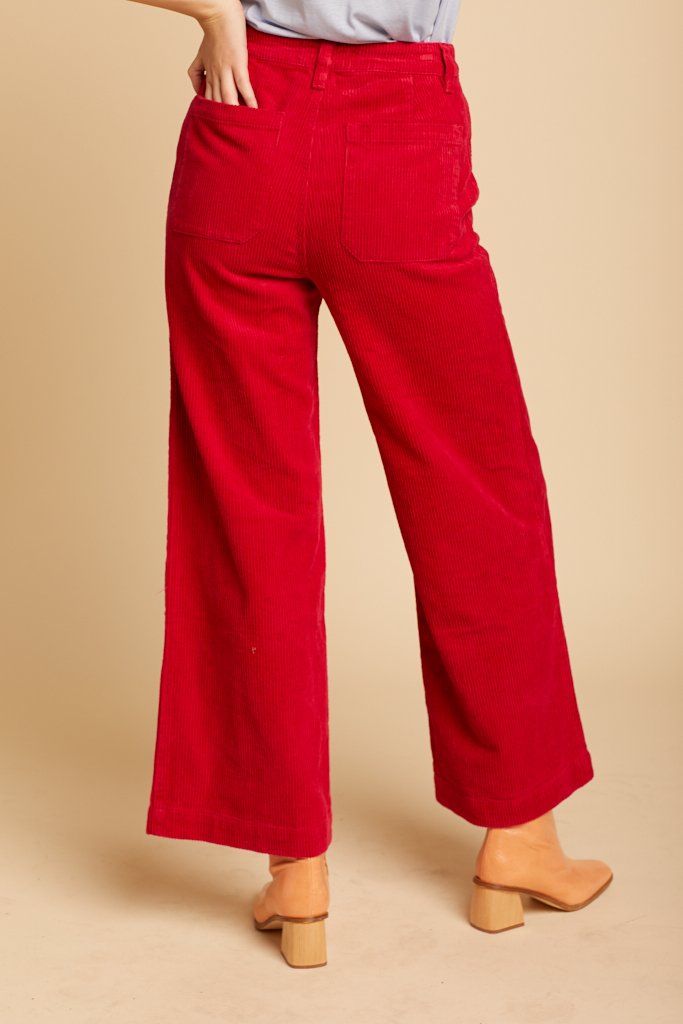 Red Cord Sailor Pant