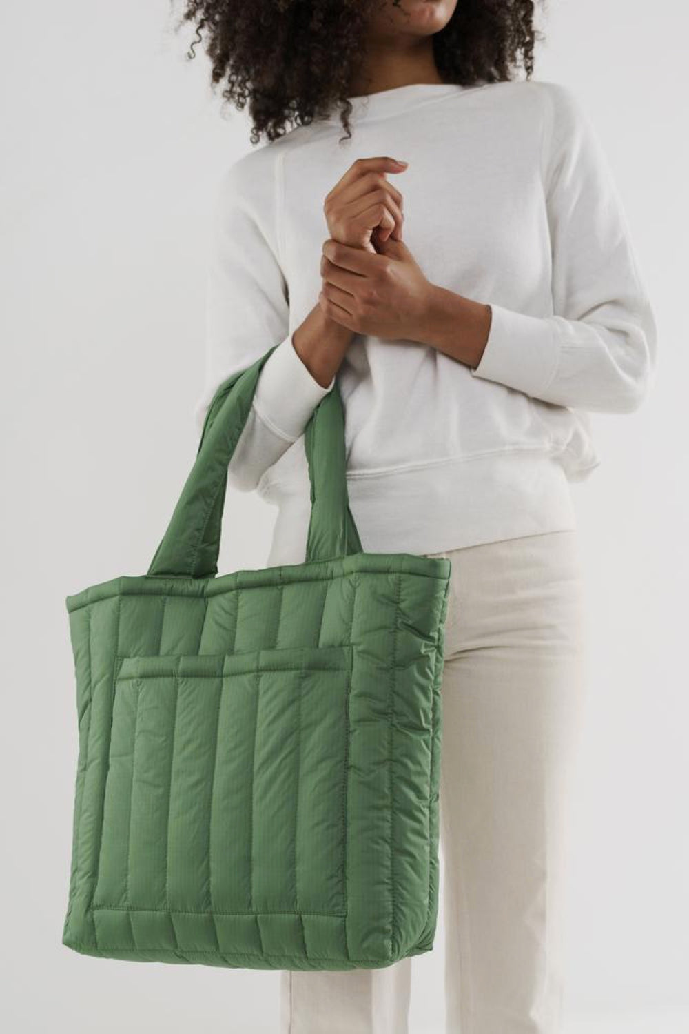 Eucalyptus Puffy Tote