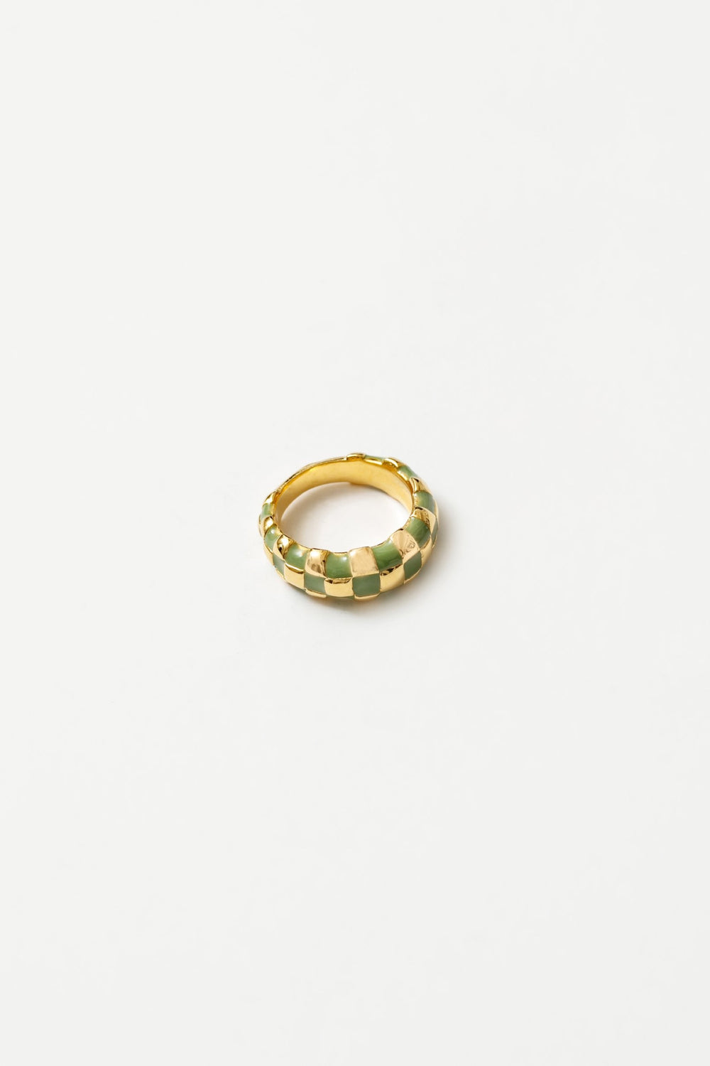 Green + Gold Libby Ring