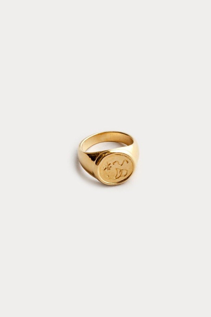 Gold Miro Ring