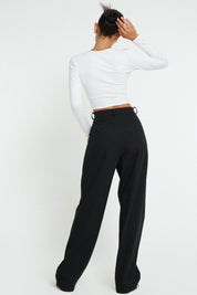 Black Abba Trouser
