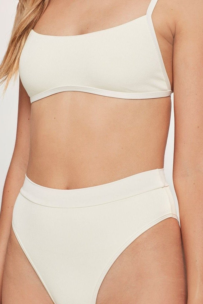 Cream Gemma Bikini Top