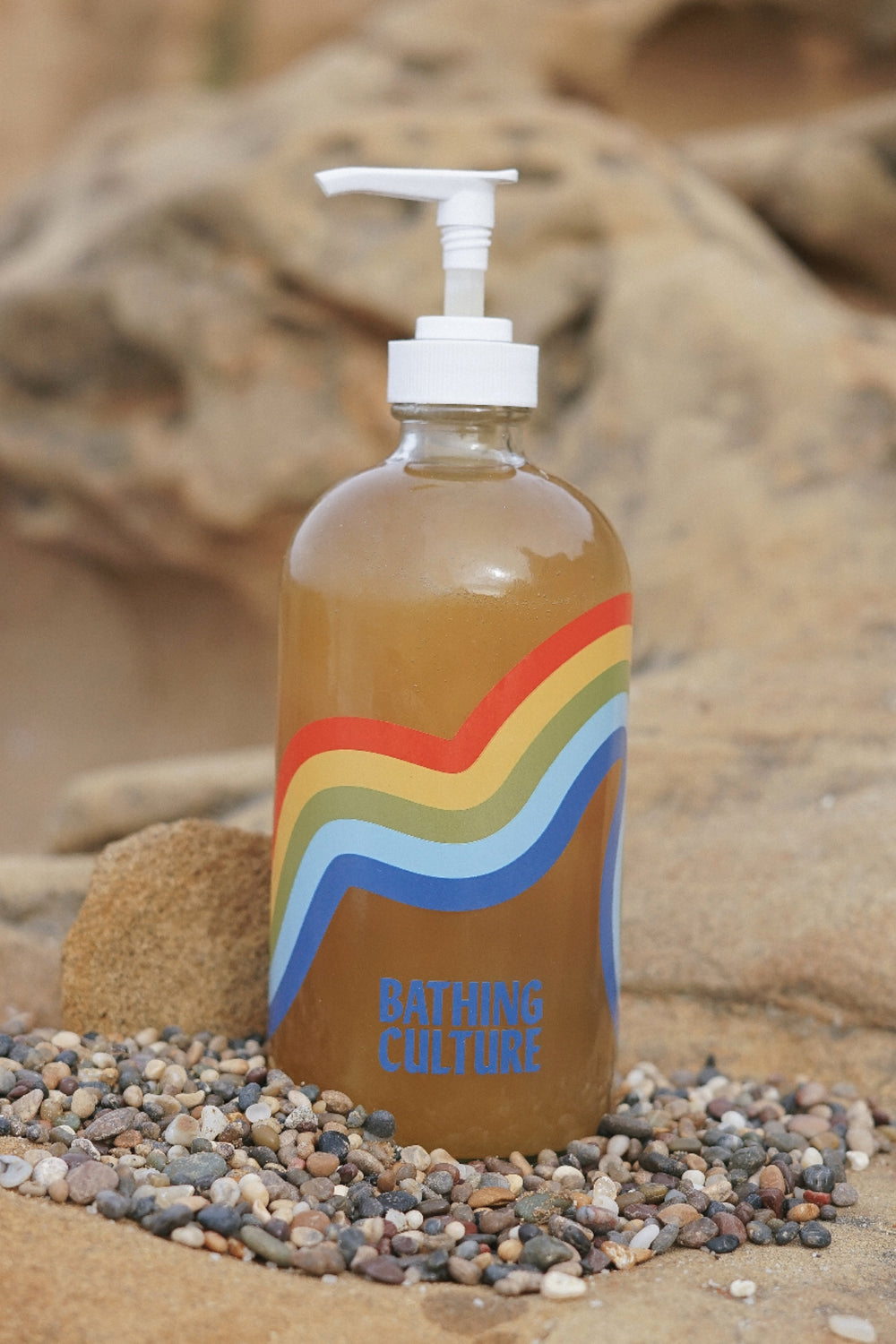 Refillable Glass Mind and Body Wash