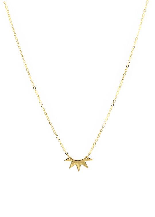 Gold Ray Necklace
