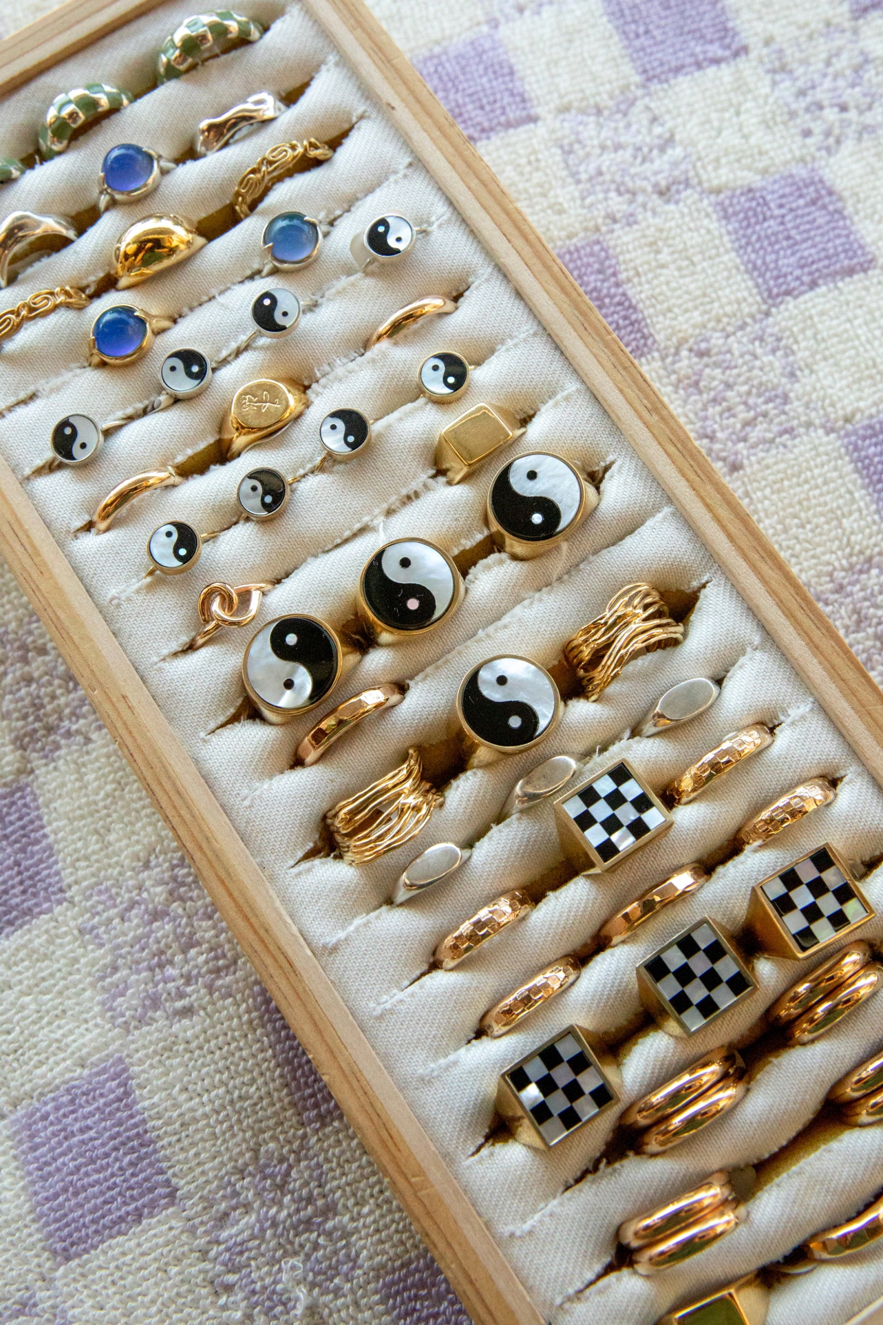Gold Mini Samuel Ring