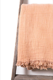 Peach Alaia Bed Cover