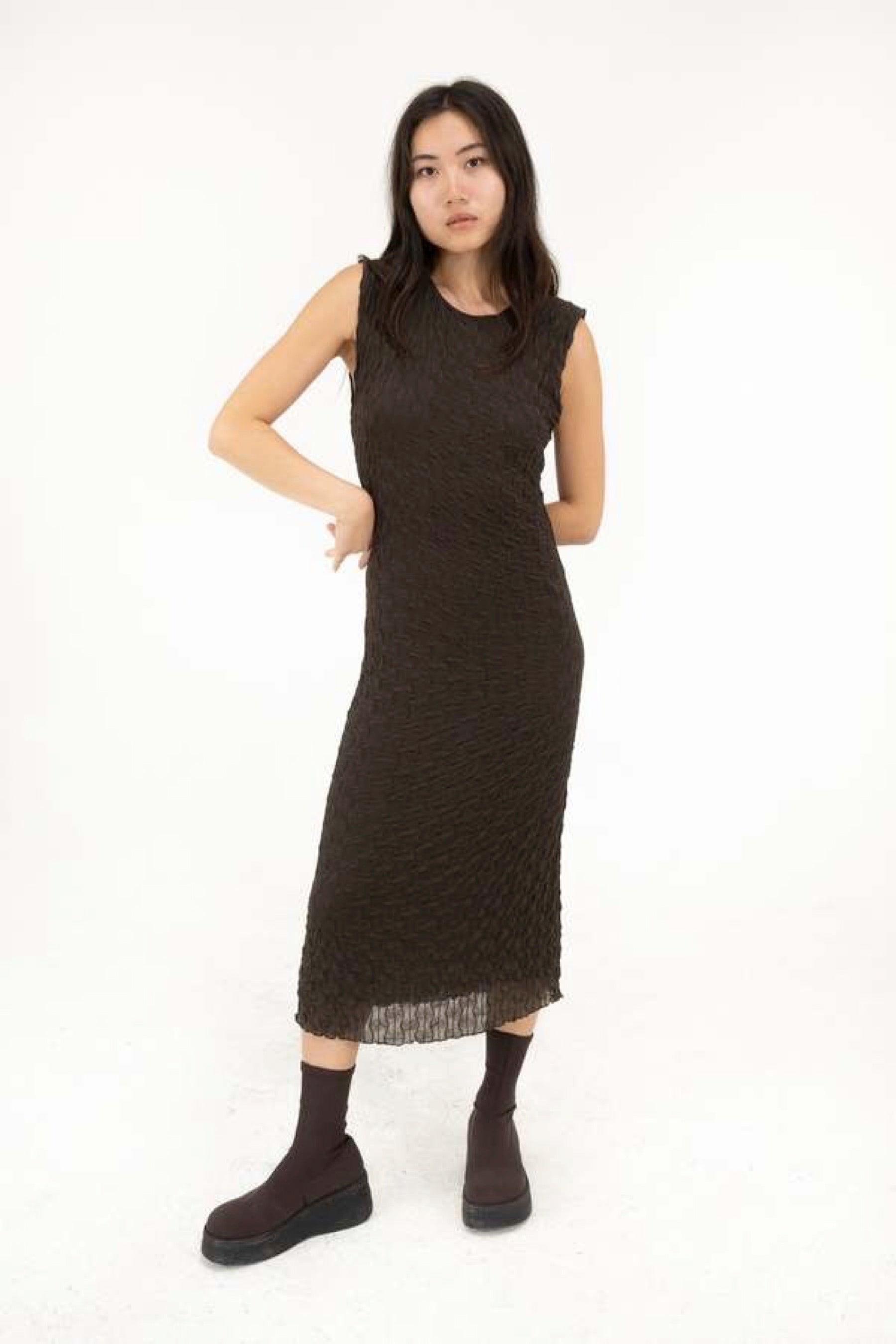 Brown Ross Midi Dress Prism Boutique Brown Ross Midi Dress Prism Boutique