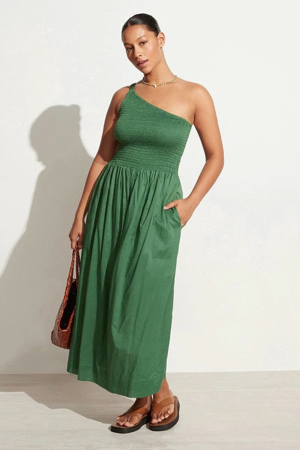 Dark Green Khalani Dress