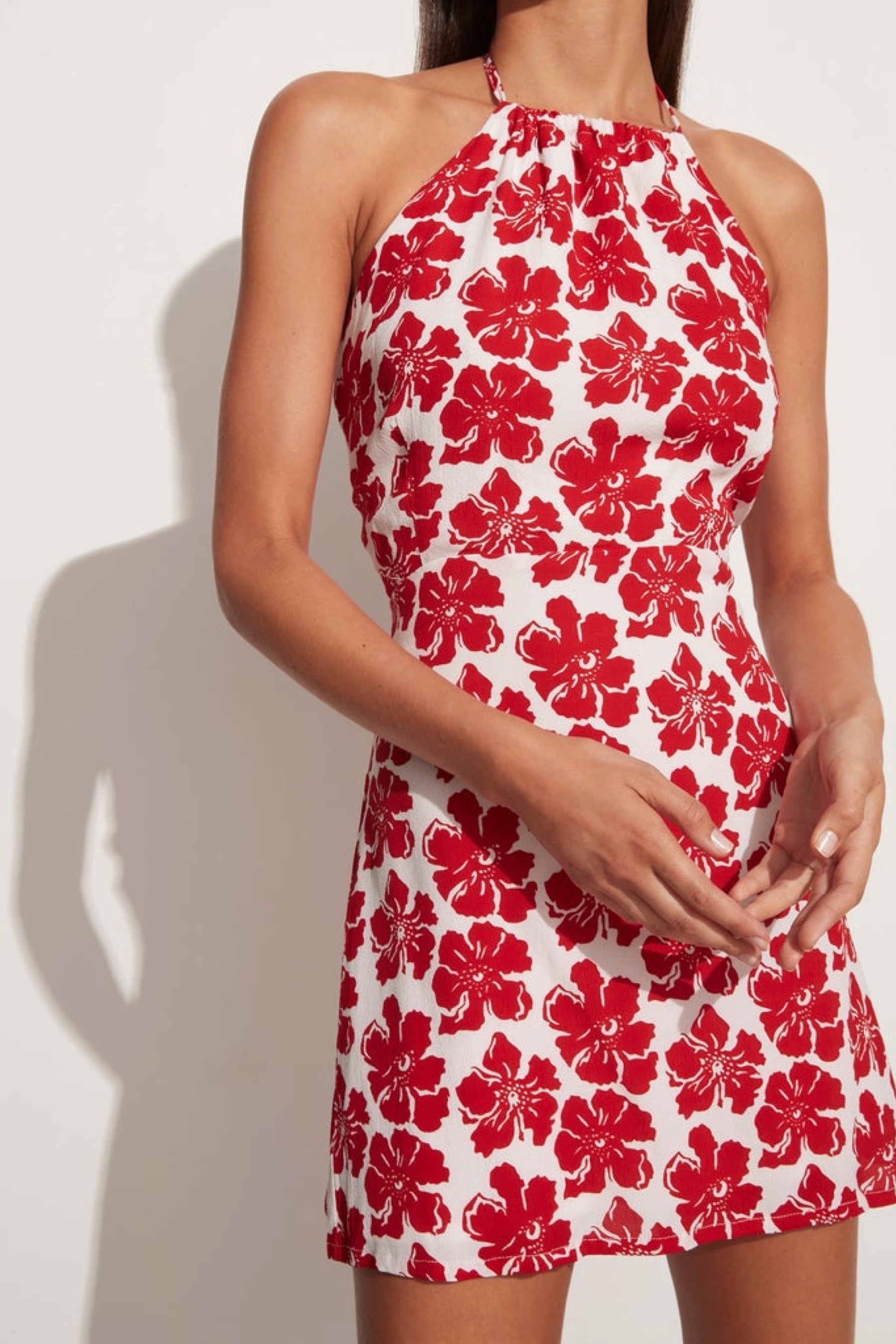 faithfull the brand gaia mini dress La Presa Gaia Mini Dress