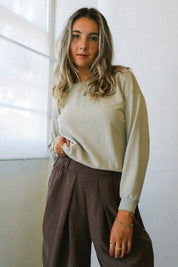 Canvas Crux Cropped Sweatshirt