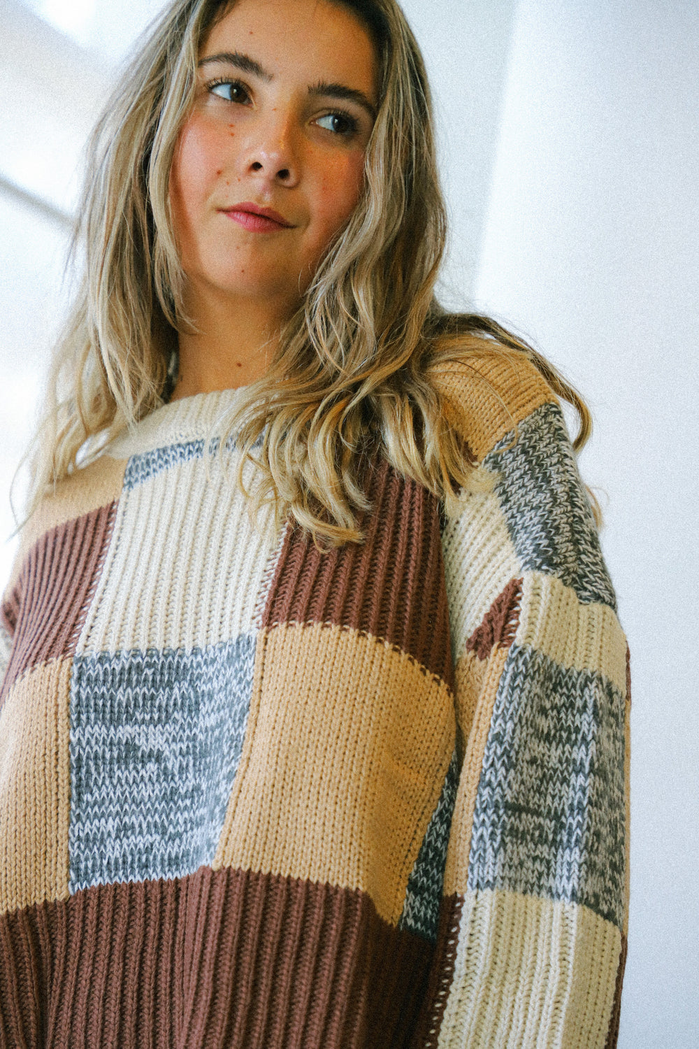 Brown Finley Sweater