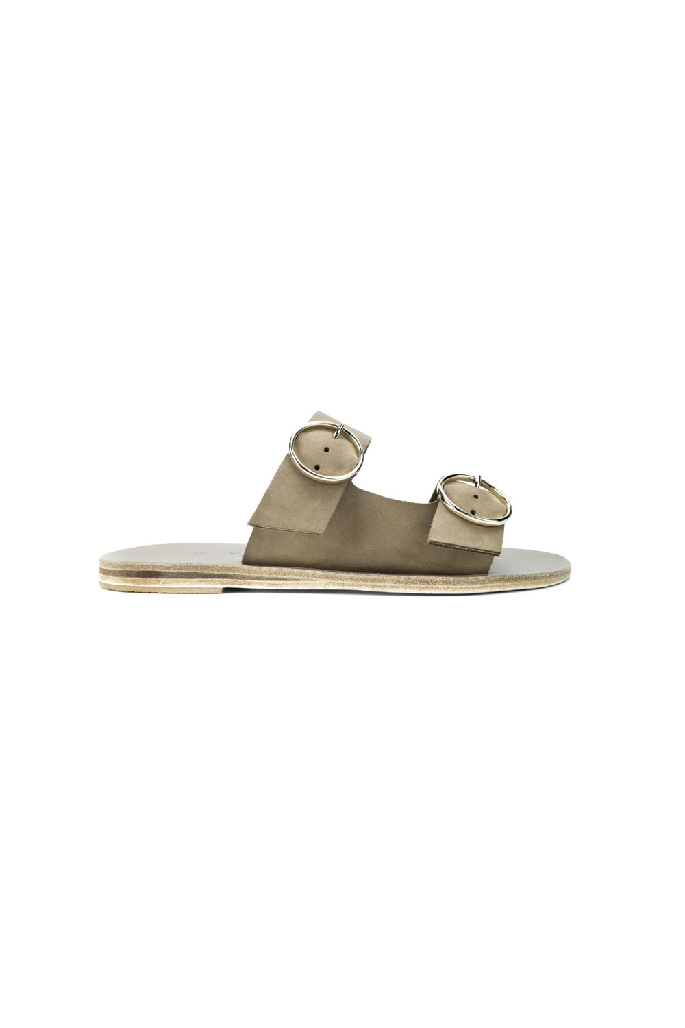 Olive Suede Skopelos Sandal