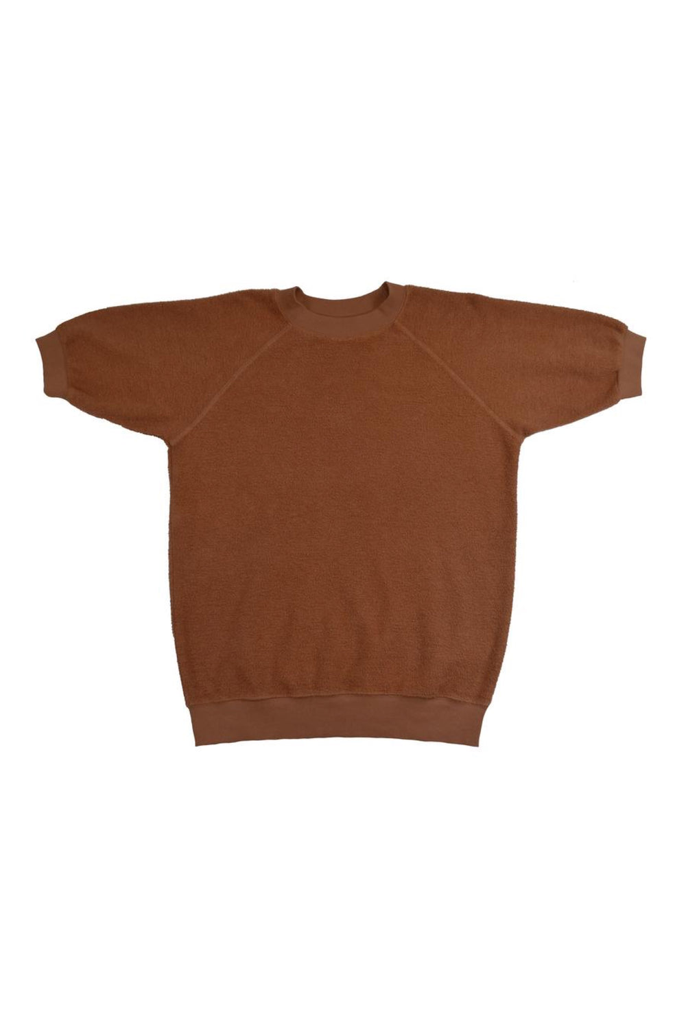 Terracotta S/S Sherpa Raglan Sweatshirt