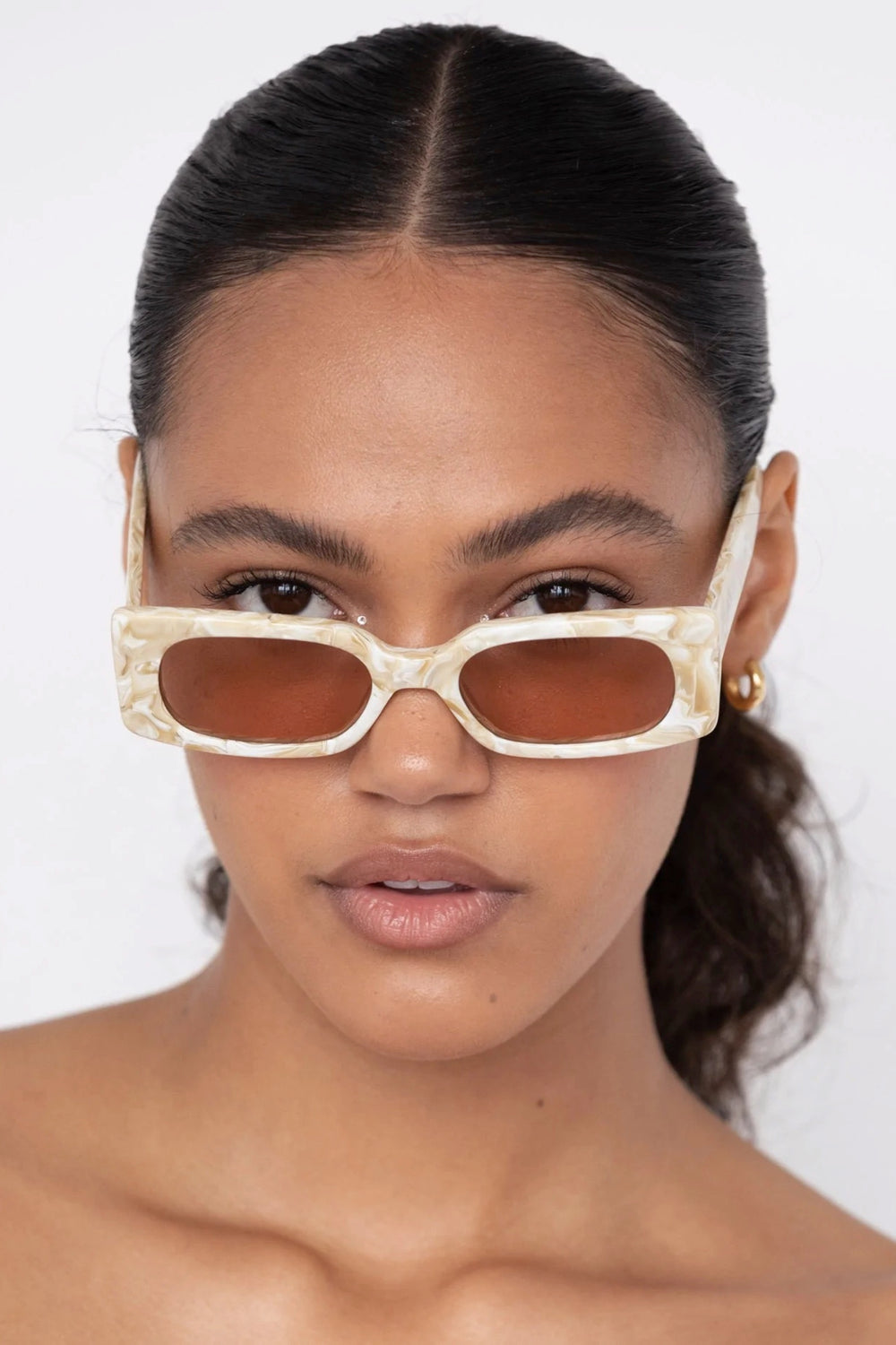White Onyx Salome Sunglasses