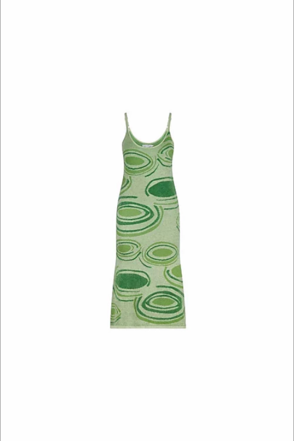 Hockney Dress - Lilypads Palm