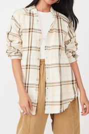 Summer Daydream Plaid Button Down