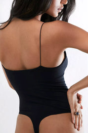 Black Offline Seamless Bodysuit