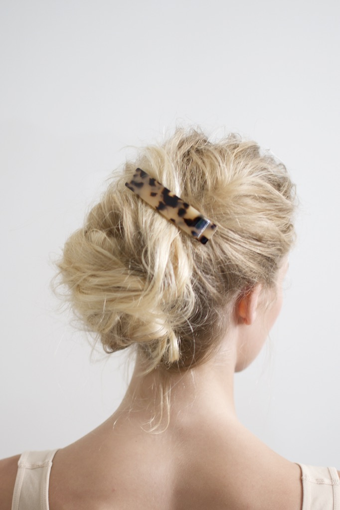 Blonde Tortoise French Clip