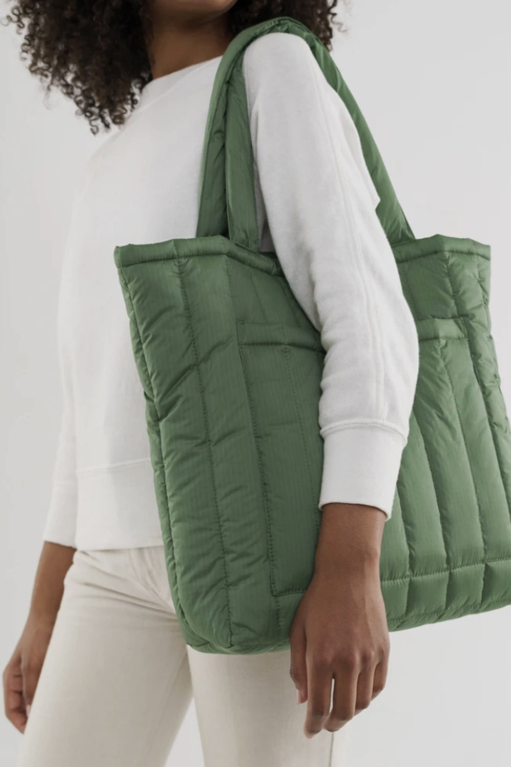 Eucalyptus Puffy Tote