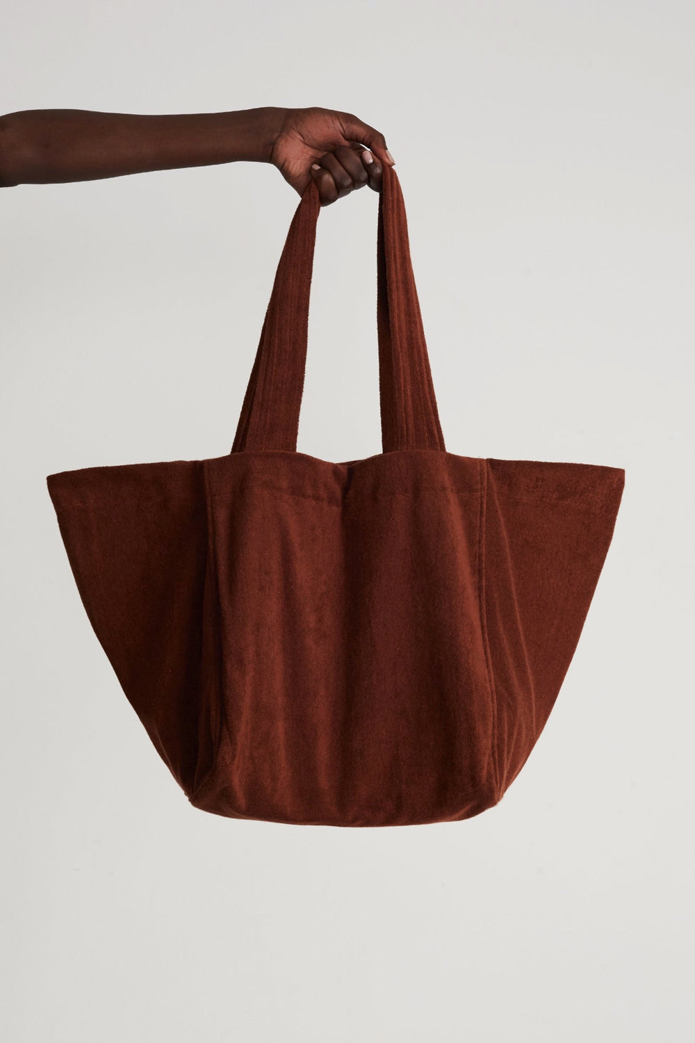 Plain Cocoa Paloma Tote Bag